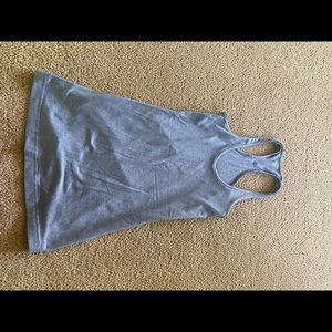 Lululemon gray racer back  tank